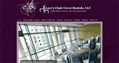 Desktop Screenshot of lacyschaircoverrentals.com